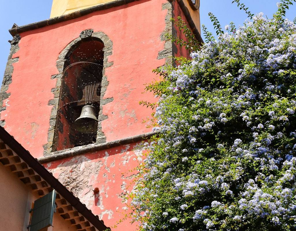 The bell tower above La Ponche, Saint-Tropez