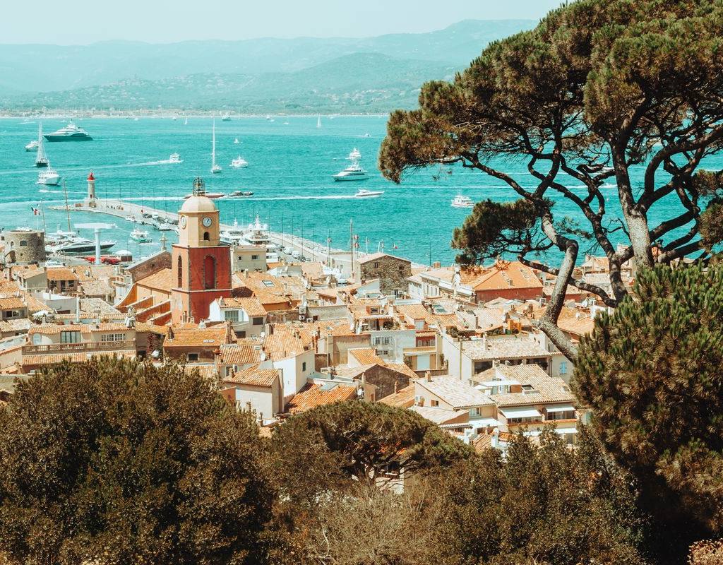 Gassin and hills — Saint-Tropez