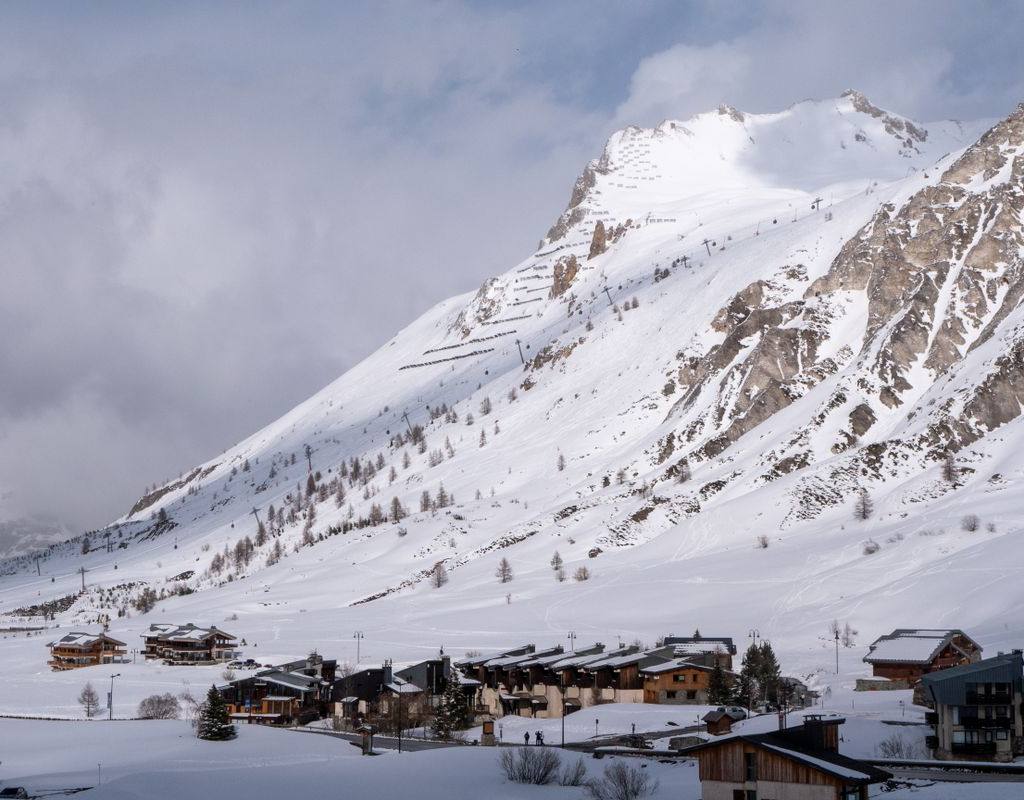 The shared Tignes–Val d'Isère ski domain