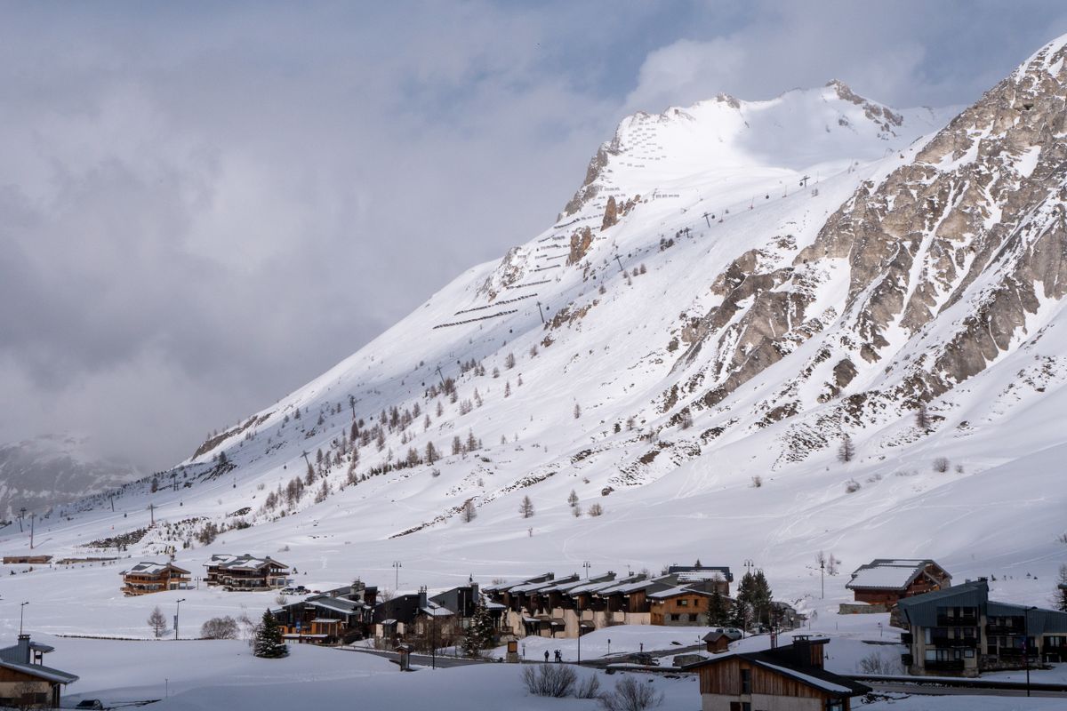 The shared Tignes–Val d'Isère ski domain